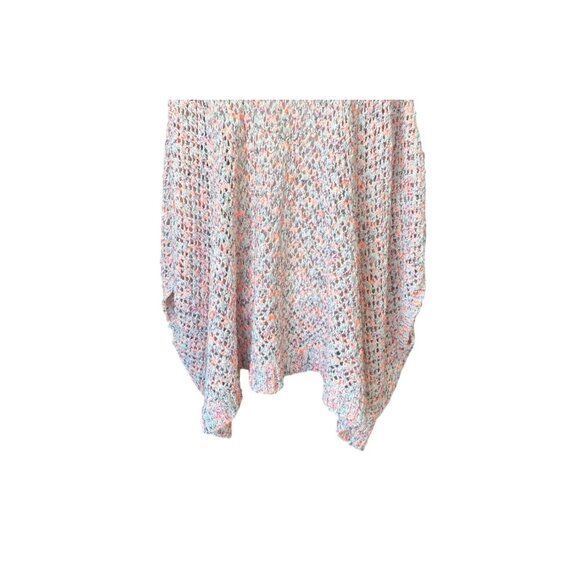 Akemi and Kin Hattie Open Knit Crochet Sweater One Size Pullover Anthropologie - Picture 6 of 9